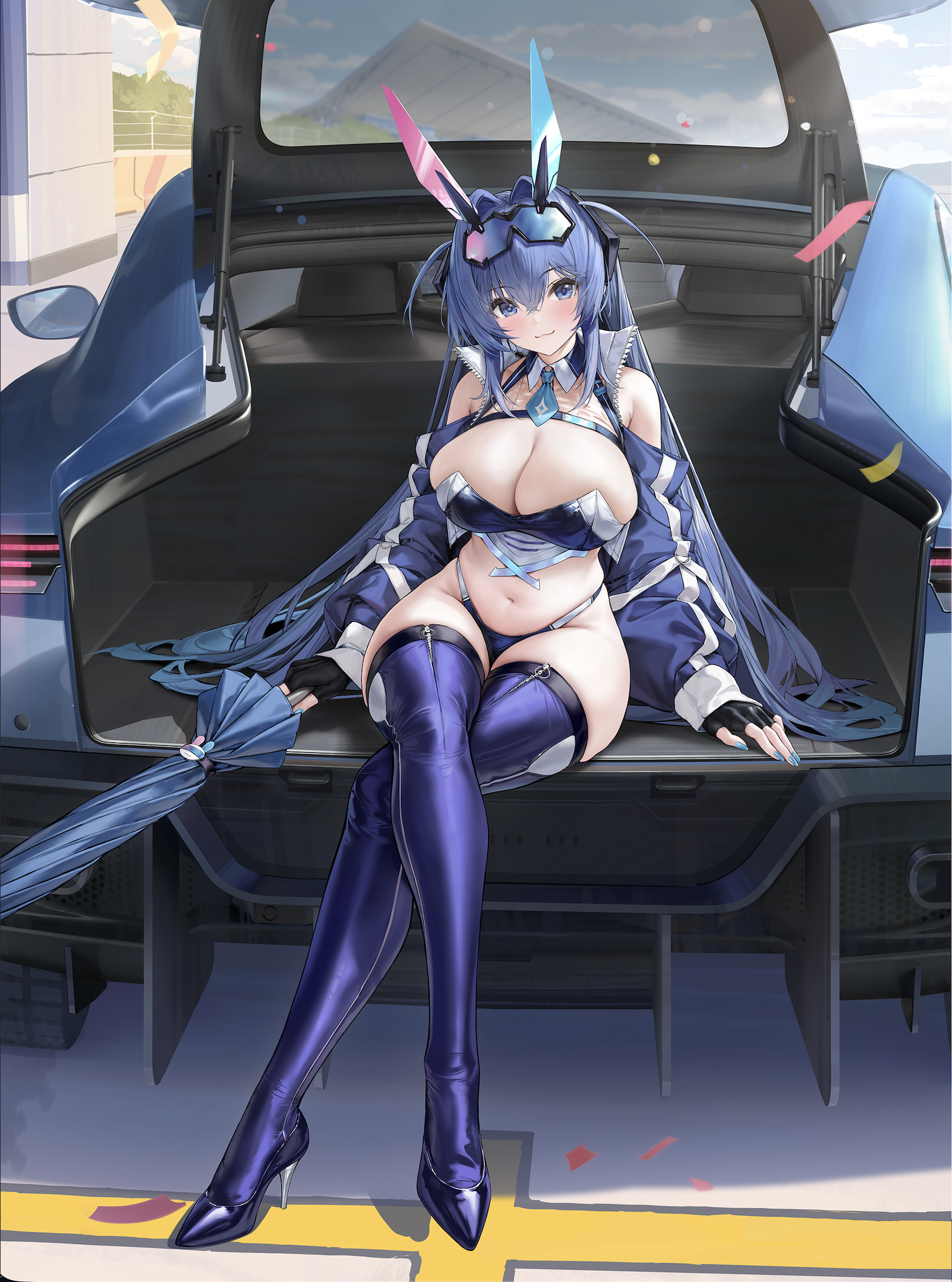 Azur Lane - New Jersey - 1/7 - Black Blur Prelude Ver. (Apex Innovation)