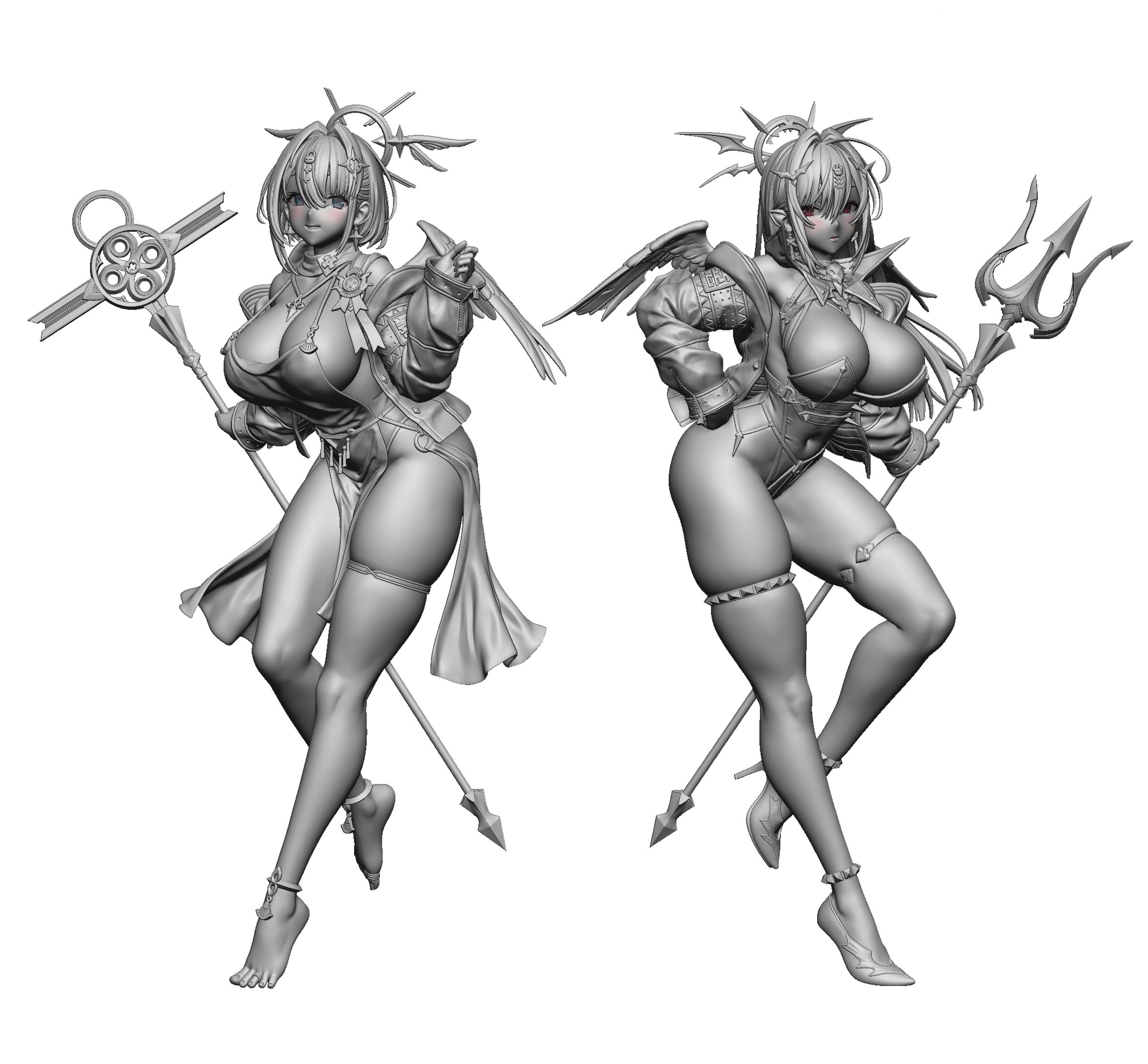 Luce & Nyx - Scale Figure Designed by toridamono (Design COCO)