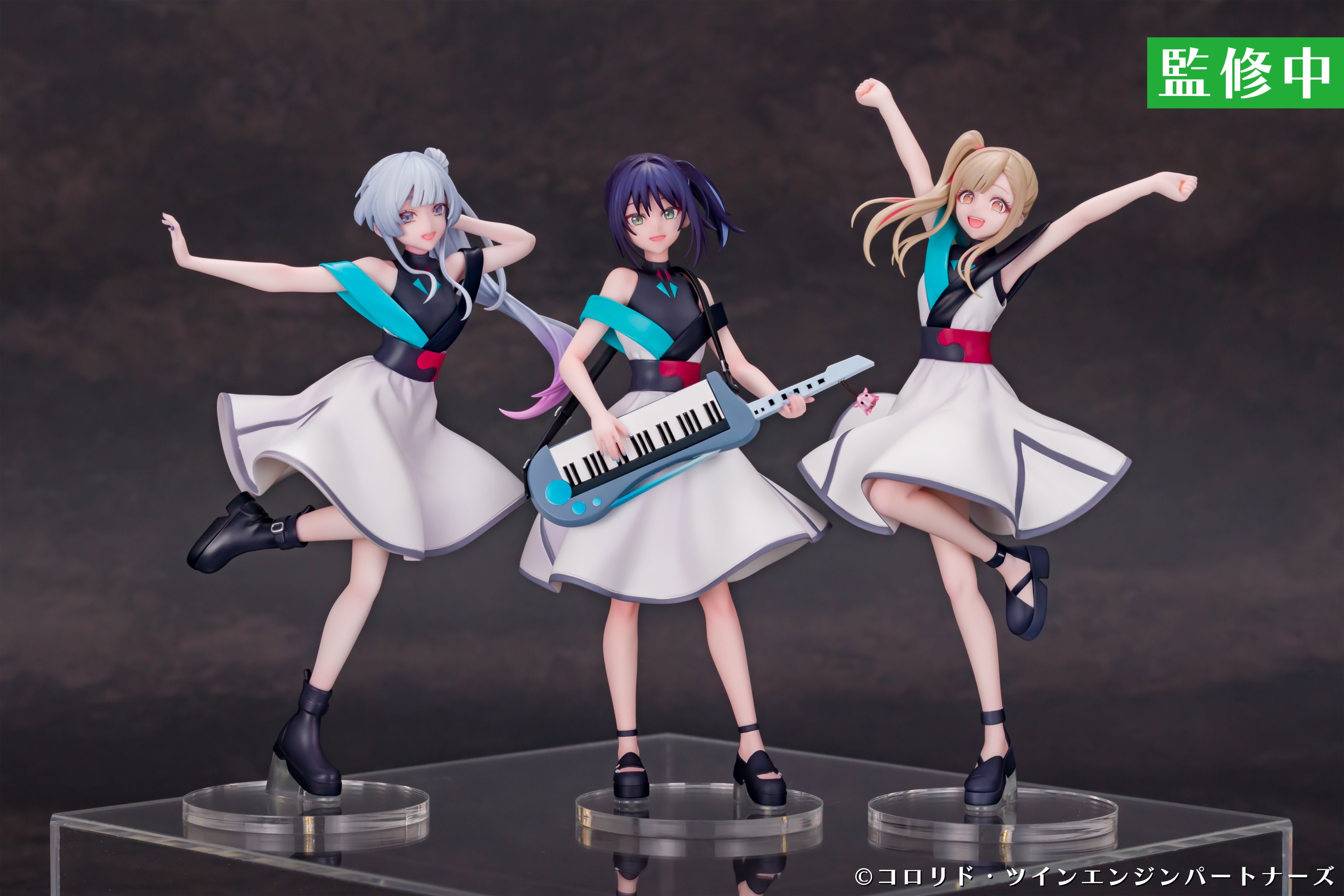 Cosmic Princess Kaguya! - Runami Yachiyo, Sakayori Iroha & Kaguya: Collaboration Live Ver. - Non-Scale Scale Figure (Wonderful Works)