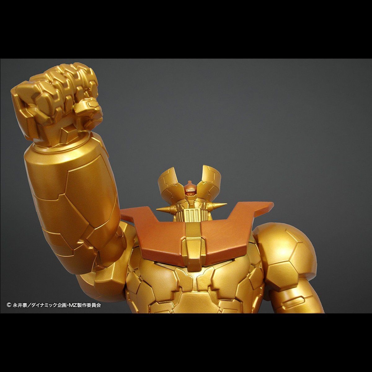 Mazinger Z Infinity (2018) - Mazinger Z - Jumbo Soft Vinyl Figure - Gold Version (Plex) photo 5