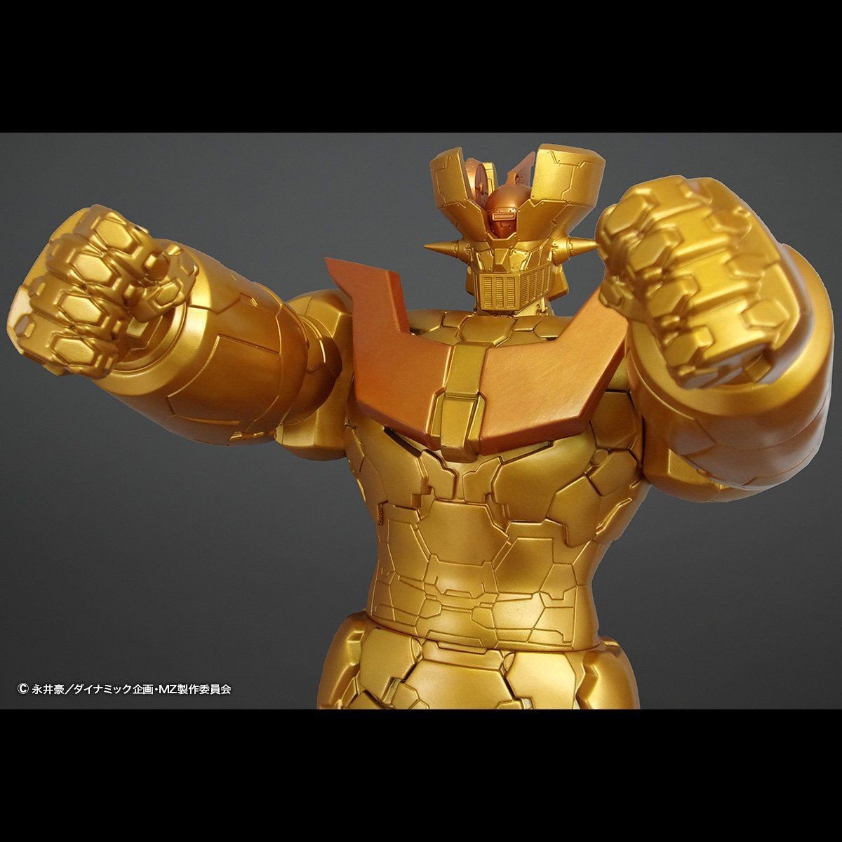 Mazinger Z Infinity (2018) - Mazinger Z - Jumbo Soft Vinyl Figure - Gold Version (Plex) photo 6