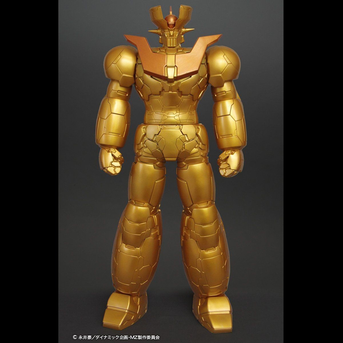 Mazinger Z Infinity (2018) - Mazinger Z - Jumbo Soft Vinyl Figure - Gold Version (Plex) photo 9