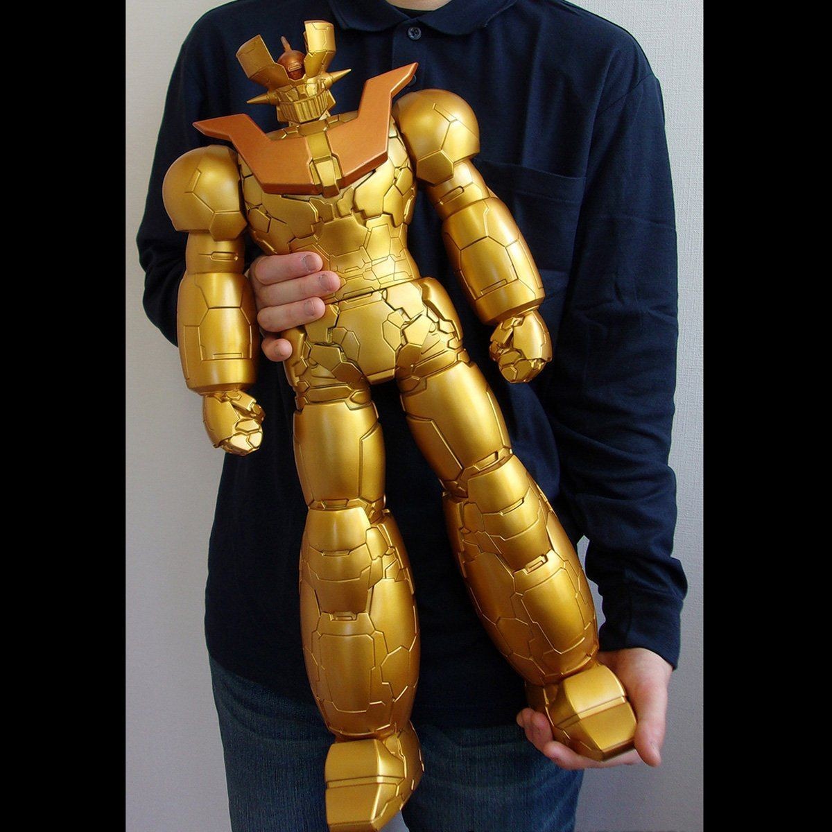 Mazinger Z Infinity (2018) - Mazinger Z - Jumbo Soft Vinyl Figure - Gold Version (Plex) photo 10