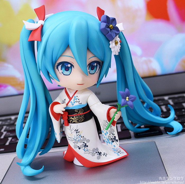 Vocaloid - Hatsune Miku - Nendoroid (#1427) - Kōrin Kimono Ver. (Good Smile Company) photo 3