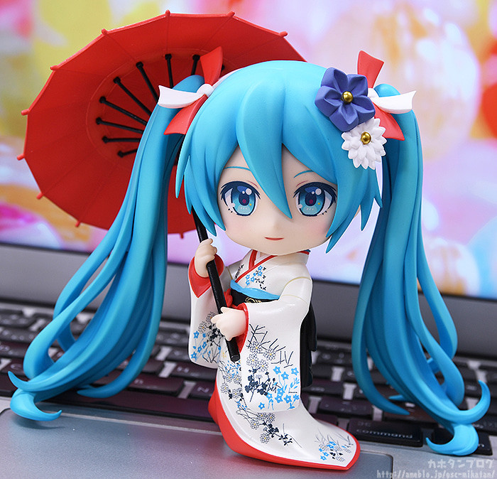 Vocaloid - Hatsune Miku - Nendoroid (#1427) - Kōrin Kimono Ver. (Good Smile Company) photo 12