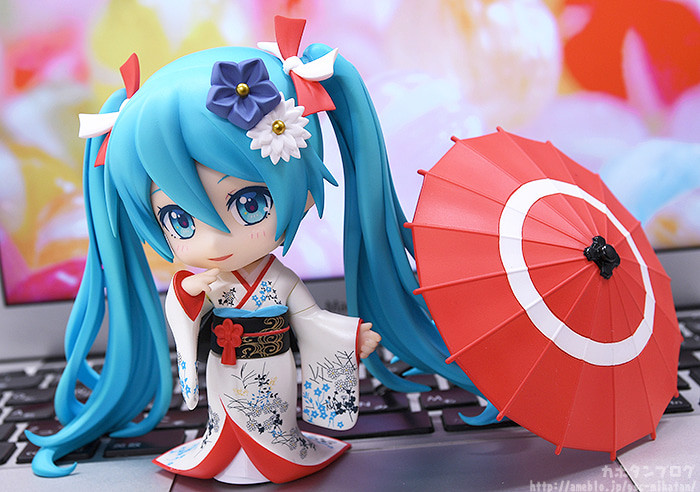 Vocaloid - Hatsune Miku - Nendoroid (#1427) - Kōrin Kimono Ver. (Good Smile Company) photo 16