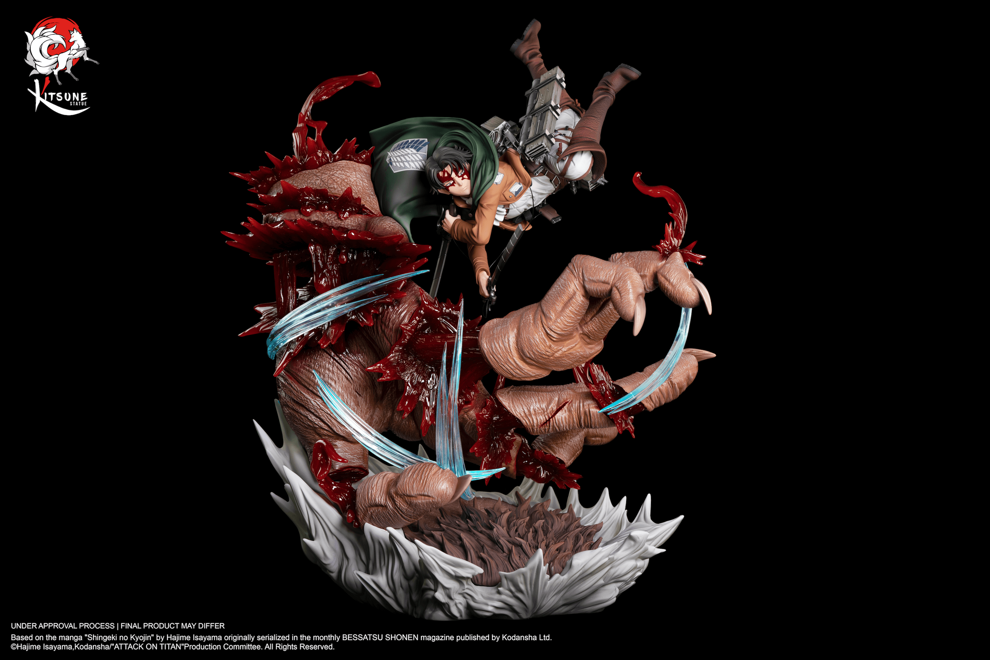 Shingeki no Kyojin - Kemono no Kyojin - Levi - 1/6 (Kitsune Statue) photo 2