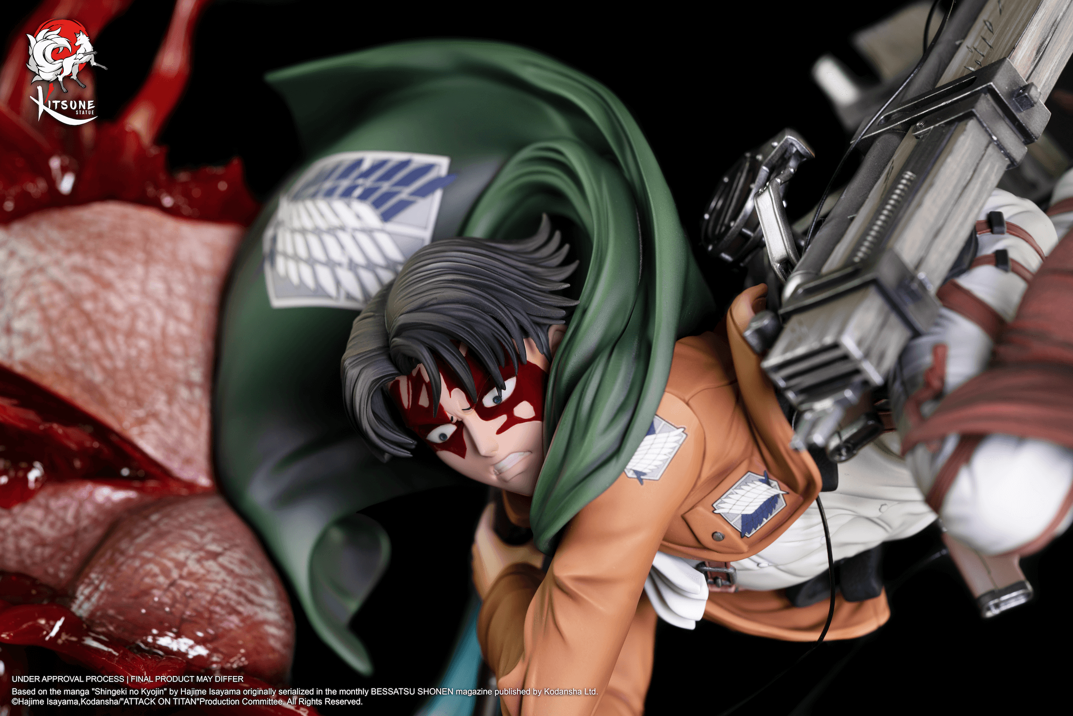 Shingeki no Kyojin - Kemono no Kyojin - Levi - 1/6 (Kitsune Statue) photo 3
