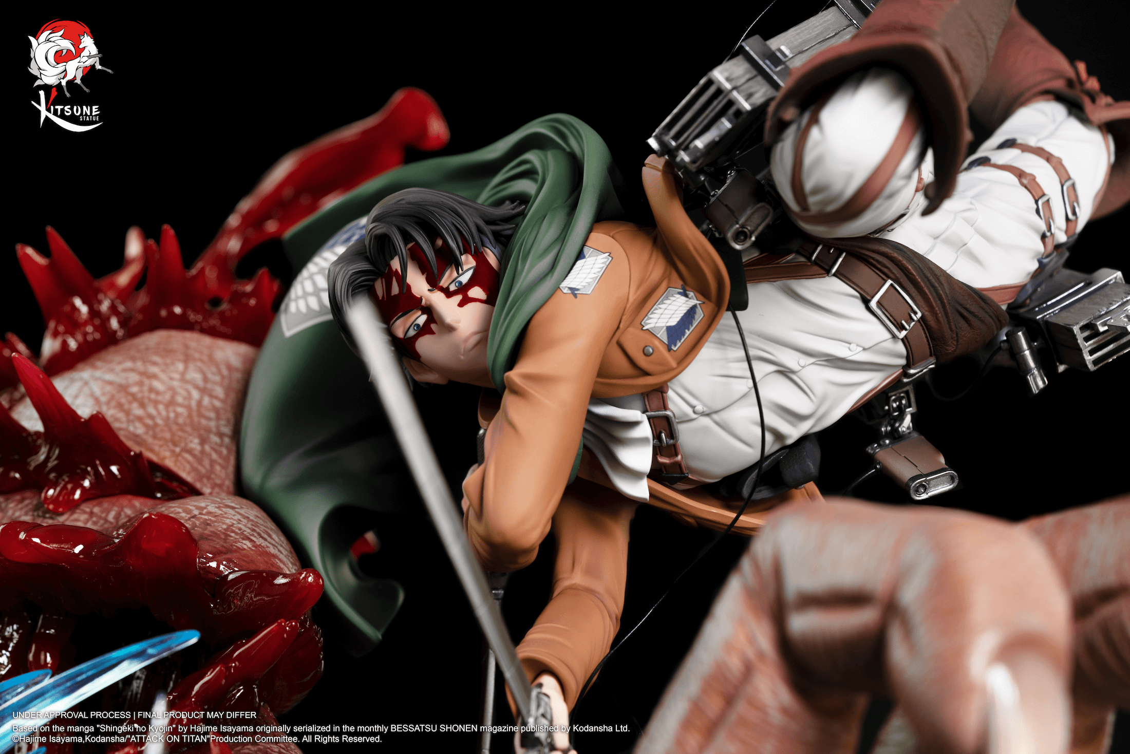Shingeki no Kyojin - Kemono no Kyojin - Levi - 1/6 (Kitsune Statue) photo 4