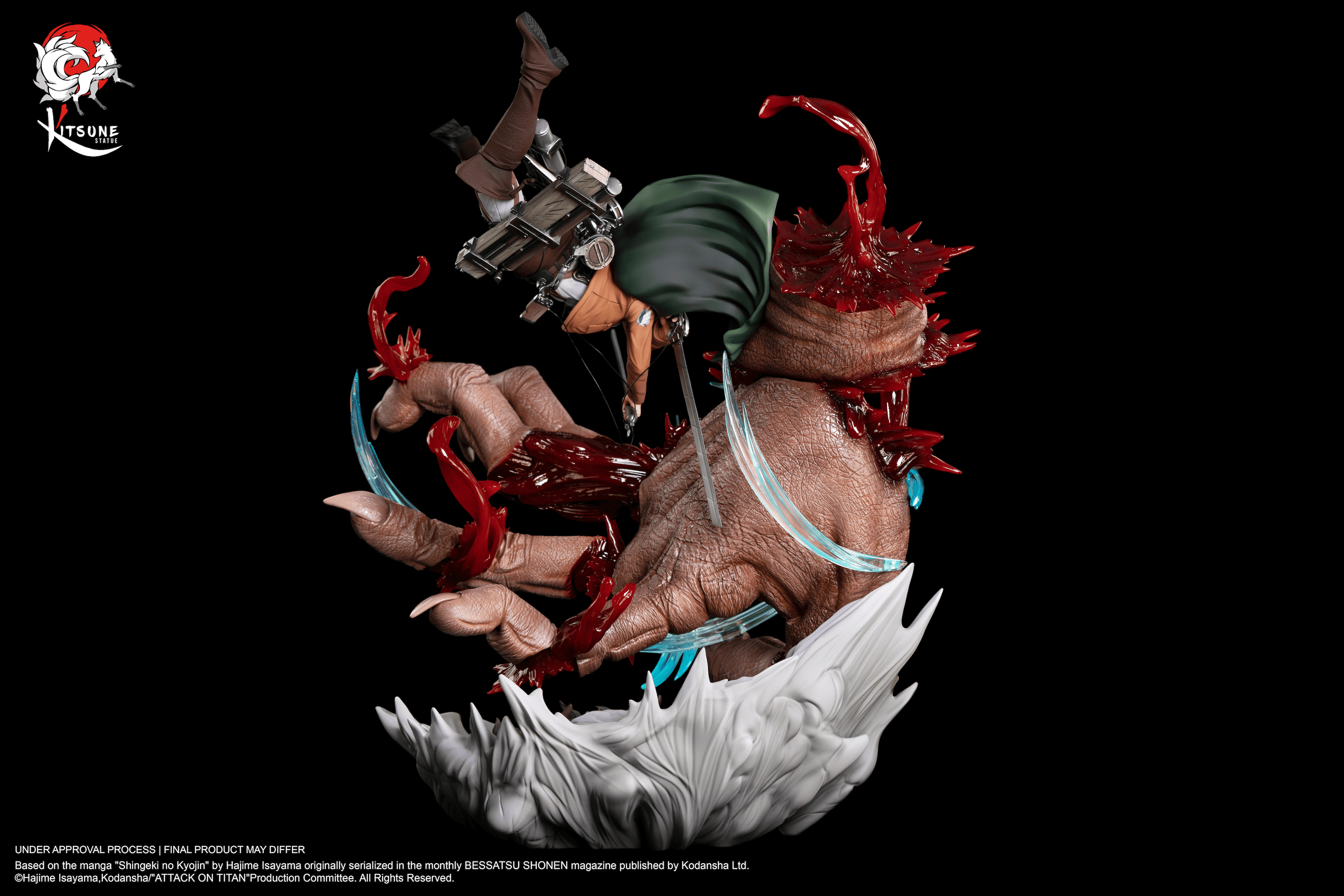 Shingeki no Kyojin - Kemono no Kyojin - Levi - 1/6 (Kitsune Statue) photo 7
