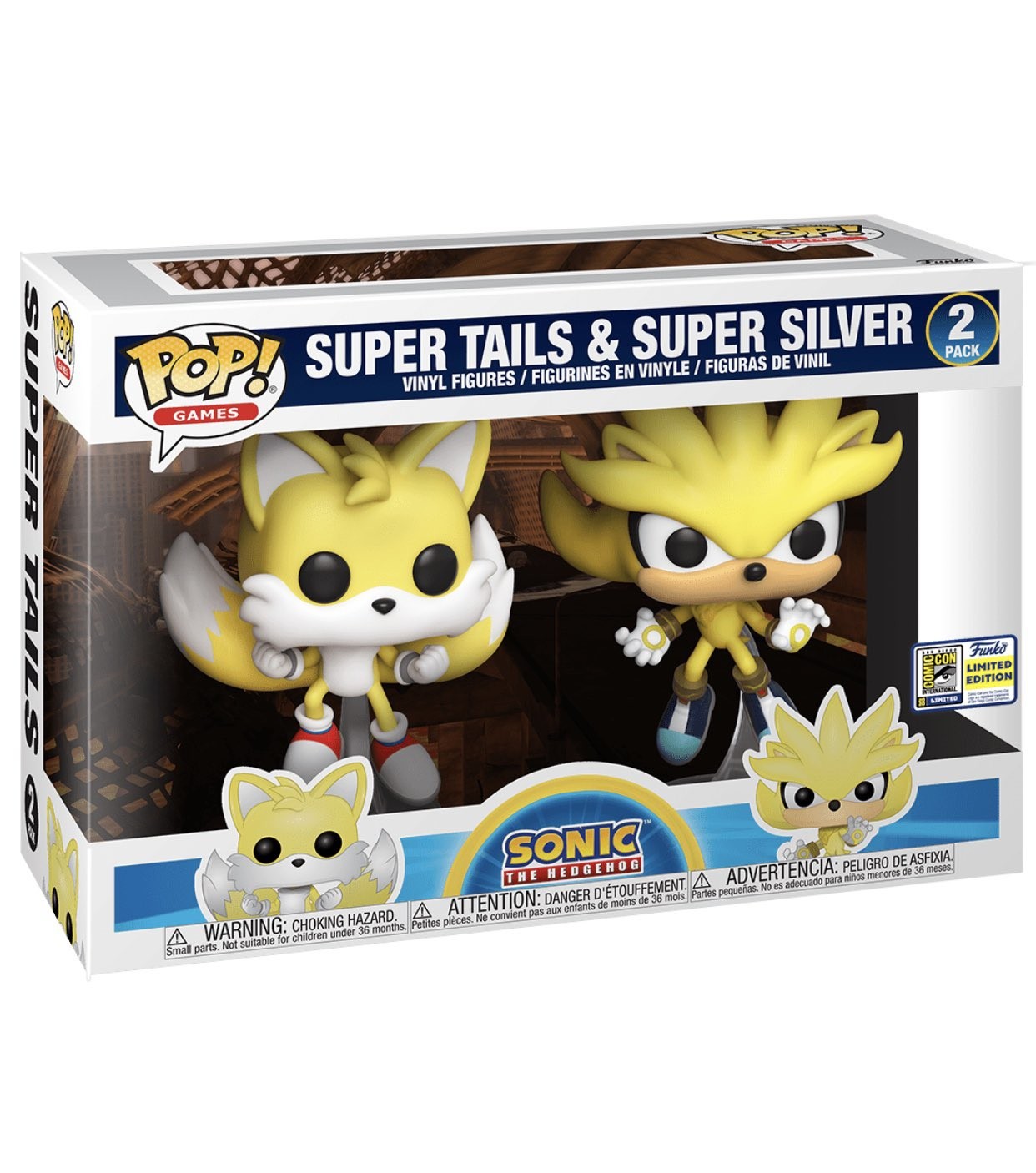 Sonic the Hedgehog - Super Tails - POP! Games - POP! Vinyl (Funko Toys) photo 2
