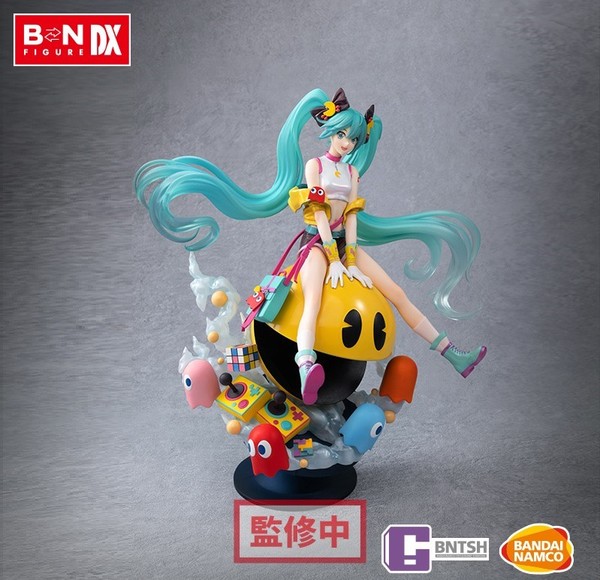 Pac-Man - Piapro Characters - Hatsune Miku - Kimagure - Machibuse - Oikake - Otoboke - BN Figure DX (Bandai Namco Entertainment Inc., Bandai Namco Shanghai)