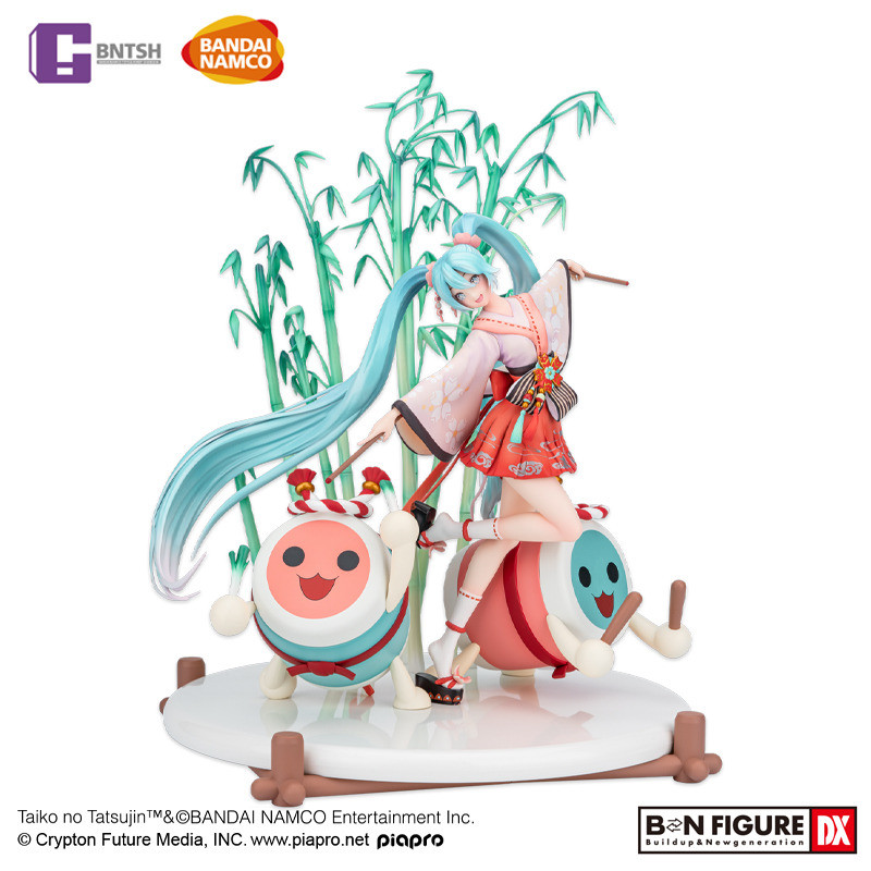 Taiko no Tatsujin - Vocaloid - Hatsune Miku - Wada Don - Wada Katsu - BN Figure DX (Bandai Namco Shanghai) photo 2