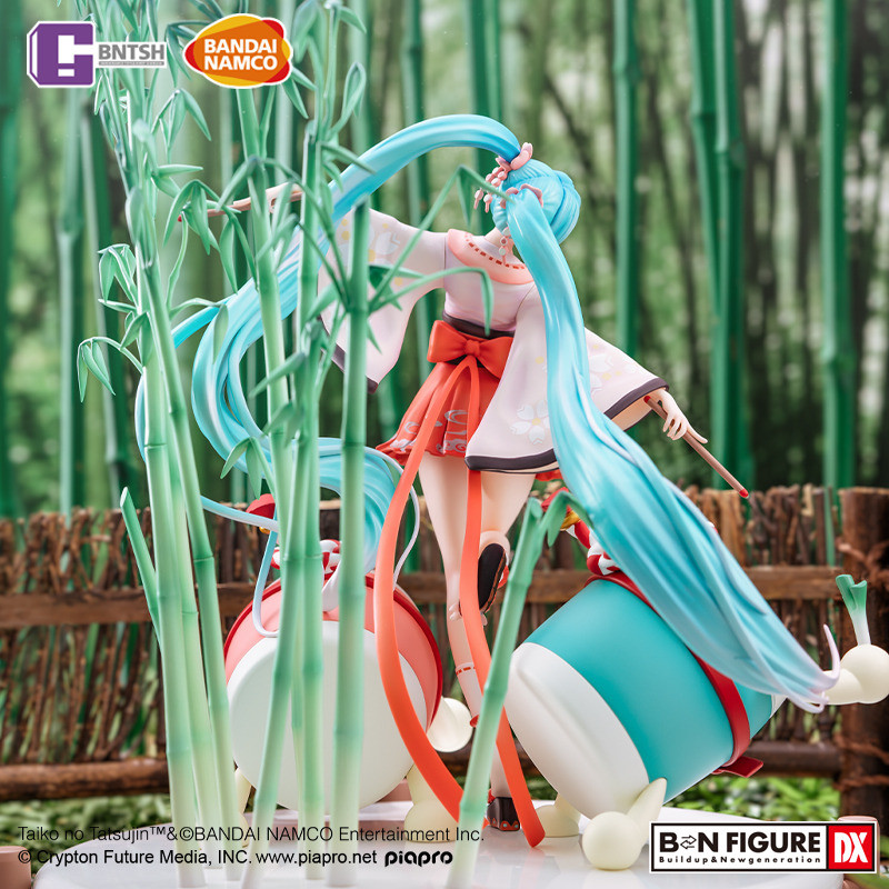 Taiko no Tatsujin - Vocaloid - Hatsune Miku - Wada Don - Wada Katsu - BN Figure DX (Bandai Namco Shanghai) photo 3