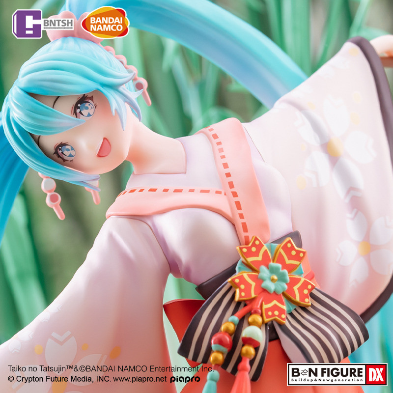 Taiko no Tatsujin - Vocaloid - Hatsune Miku - Wada Don - Wada Katsu - BN Figure DX (Bandai Namco Shanghai) photo 4