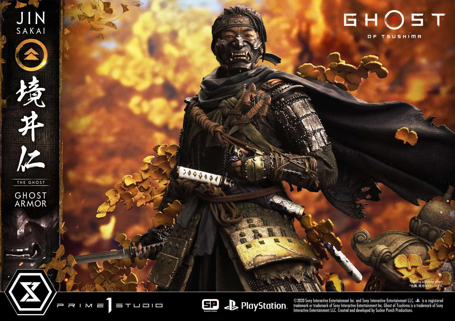 Ghost of Tsushima - Sakai Jin - Ultimate Premium Masterline  (UPMGHOT-01) - 1/4 - Ghost Armor (Prime 1 Studio) photo 4