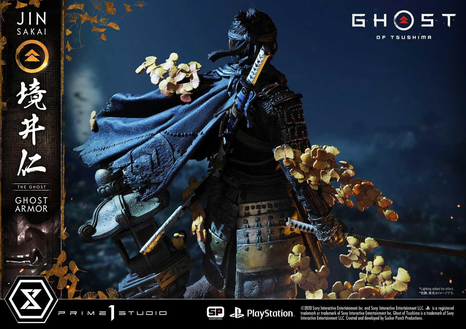 Ghost of Tsushima - Sakai Jin - Ultimate Premium Masterline  (UPMGHOT-01) - 1/4 - Ghost Armor (Prime 1 Studio) photo 10