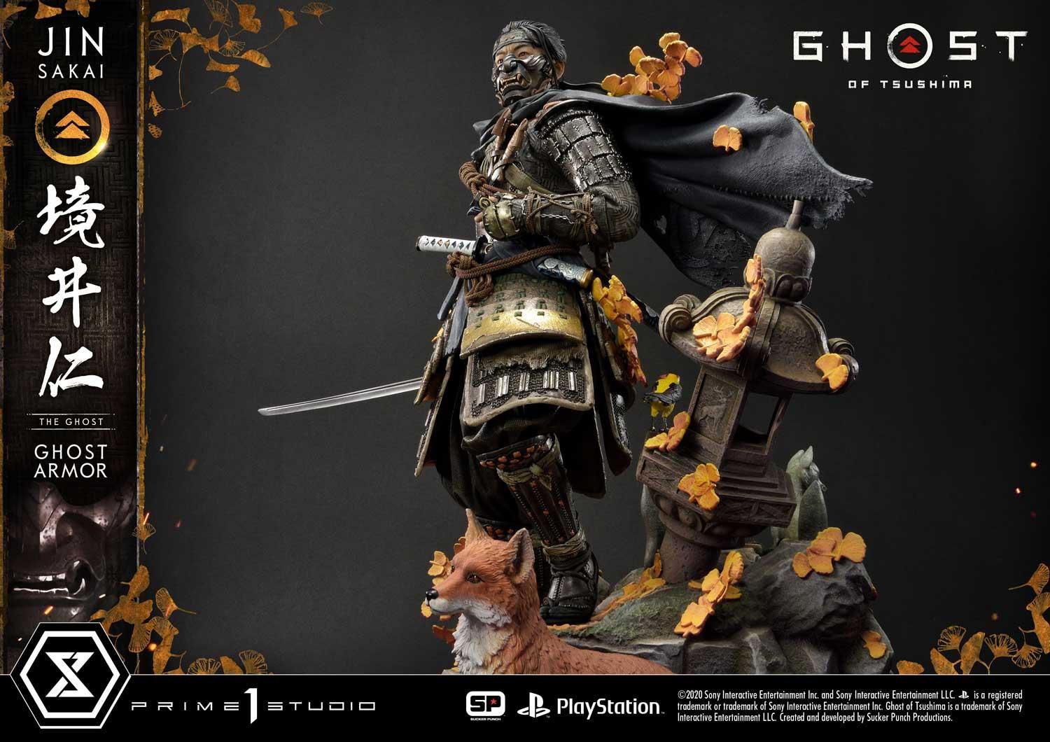 Ghost of Tsushima - Sakai Jin - Ultimate Premium Masterline  (UPMGHOT-01) - 1/4 - Ghost Armor (Prime 1 Studio) photo 14