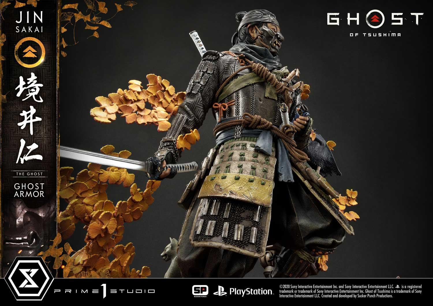 Ghost of Tsushima - Sakai Jin - Ultimate Premium Masterline  (UPMGHOT-01) - 1/4 - Ghost Armor (Prime 1 Studio) photo 16