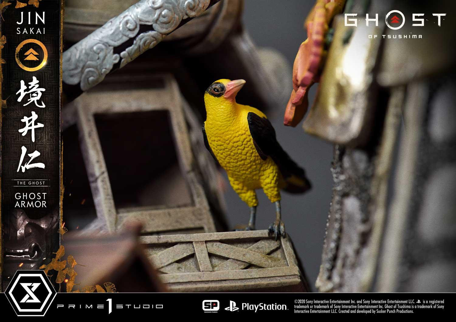 Ghost of Tsushima - Sakai Jin - Ultimate Premium Masterline  (UPMGHOT-01) - 1/4 - Ghost Armor (Prime 1 Studio) photo 20