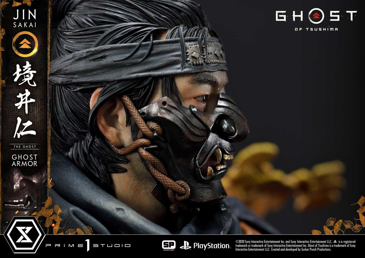 Ghost of Tsushima - Sakai Jin - Ultimate Premium Masterline  (UPMGHOT-01) - 1/4 - Ghost Armor (Prime 1 Studio) photo 21