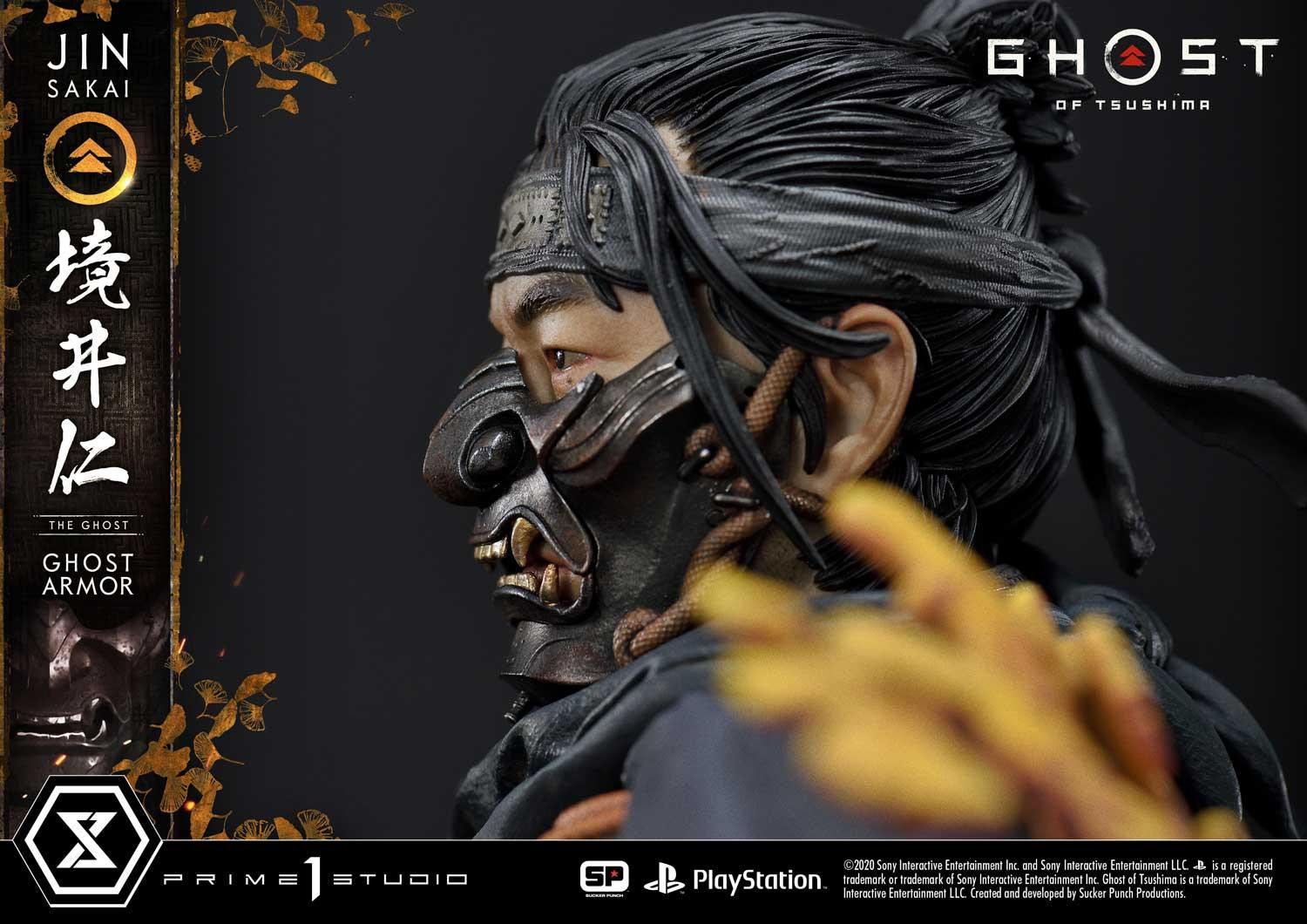 Ghost of Tsushima - Sakai Jin - Ultimate Premium Masterline  (UPMGHOT-01) - 1/4 - Ghost Armor (Prime 1 Studio) photo 22