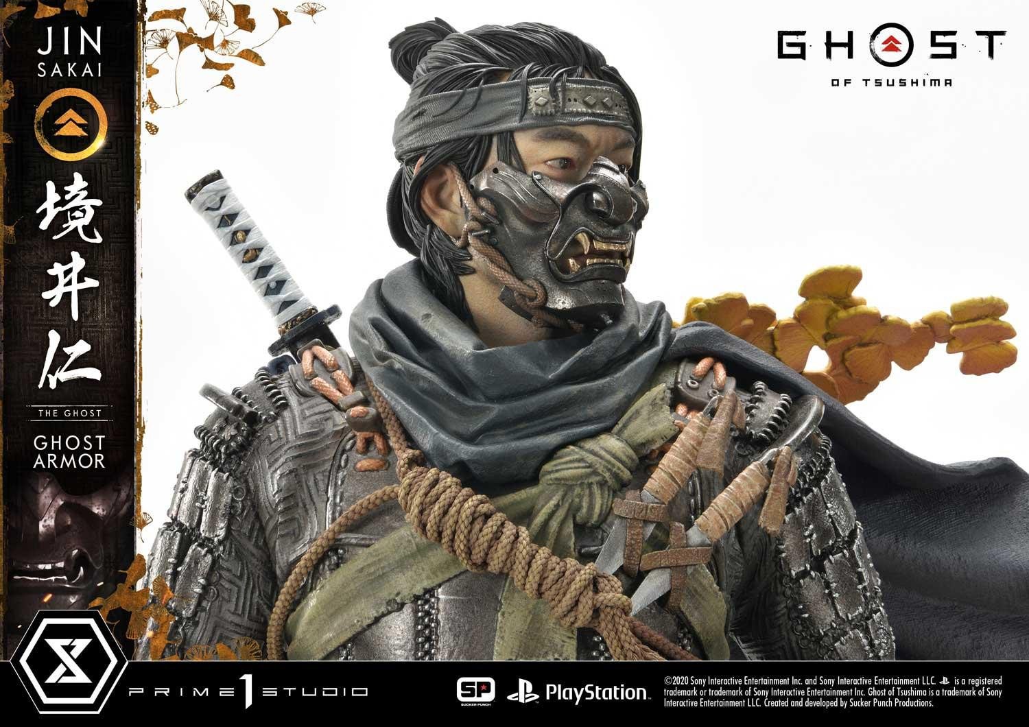 Ghost of Tsushima - Sakai Jin - Ultimate Premium Masterline  (UPMGHOT-01) - 1/4 - Ghost Armor (Prime 1 Studio) photo 23