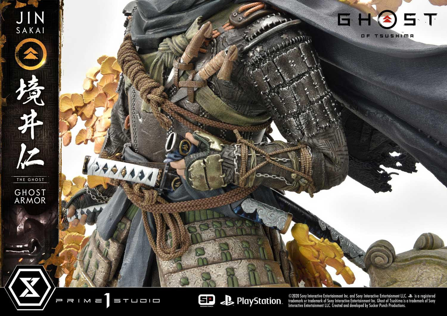 Ghost of Tsushima - Sakai Jin - Ultimate Premium Masterline  (UPMGHOT-01) - 1/4 - Ghost Armor (Prime 1 Studio) photo 29