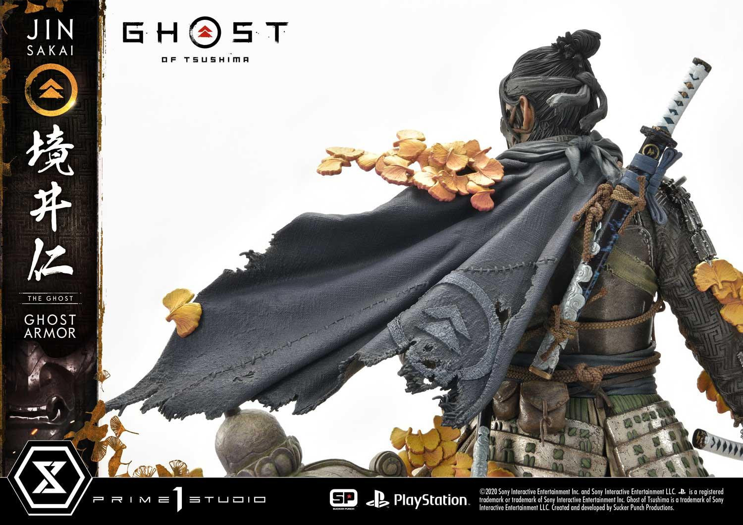 Ghost of Tsushima - Sakai Jin - Ultimate Premium Masterline  (UPMGHOT-01) - 1/4 - Ghost Armor (Prime 1 Studio) photo 30