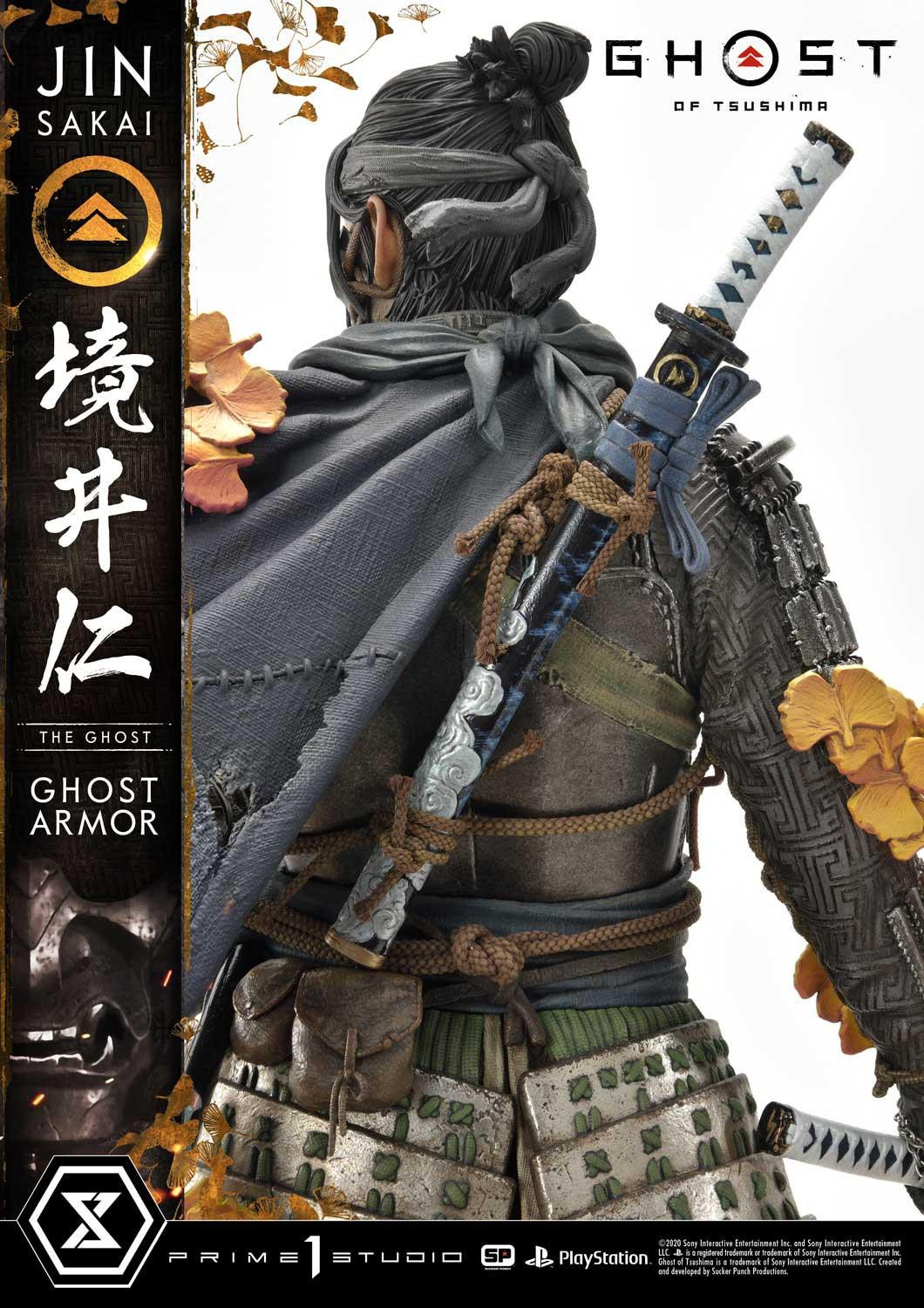 Ghost of Tsushima - Sakai Jin - Ultimate Premium Masterline  (UPMGHOT-01) - 1/4 - Ghost Armor (Prime 1 Studio) photo 33
