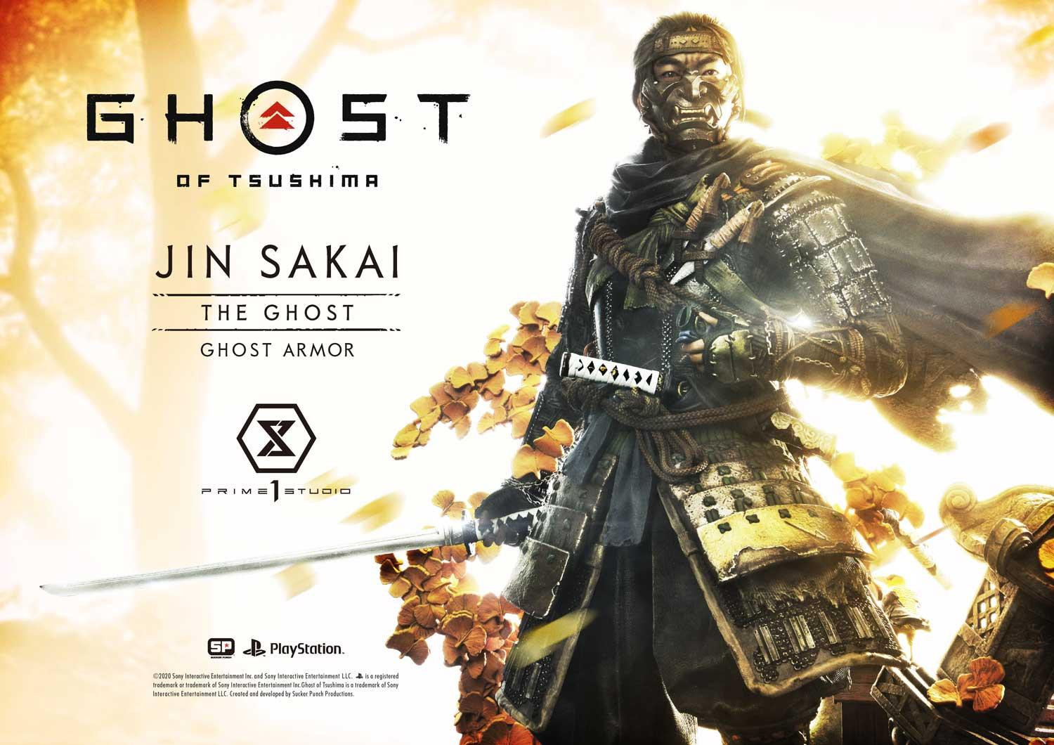 Ghost of Tsushima - Sakai Jin - Ultimate Premium Masterline  (UPMGHOT-01) - 1/4 - Ghost Armor (Prime 1 Studio) photo 48