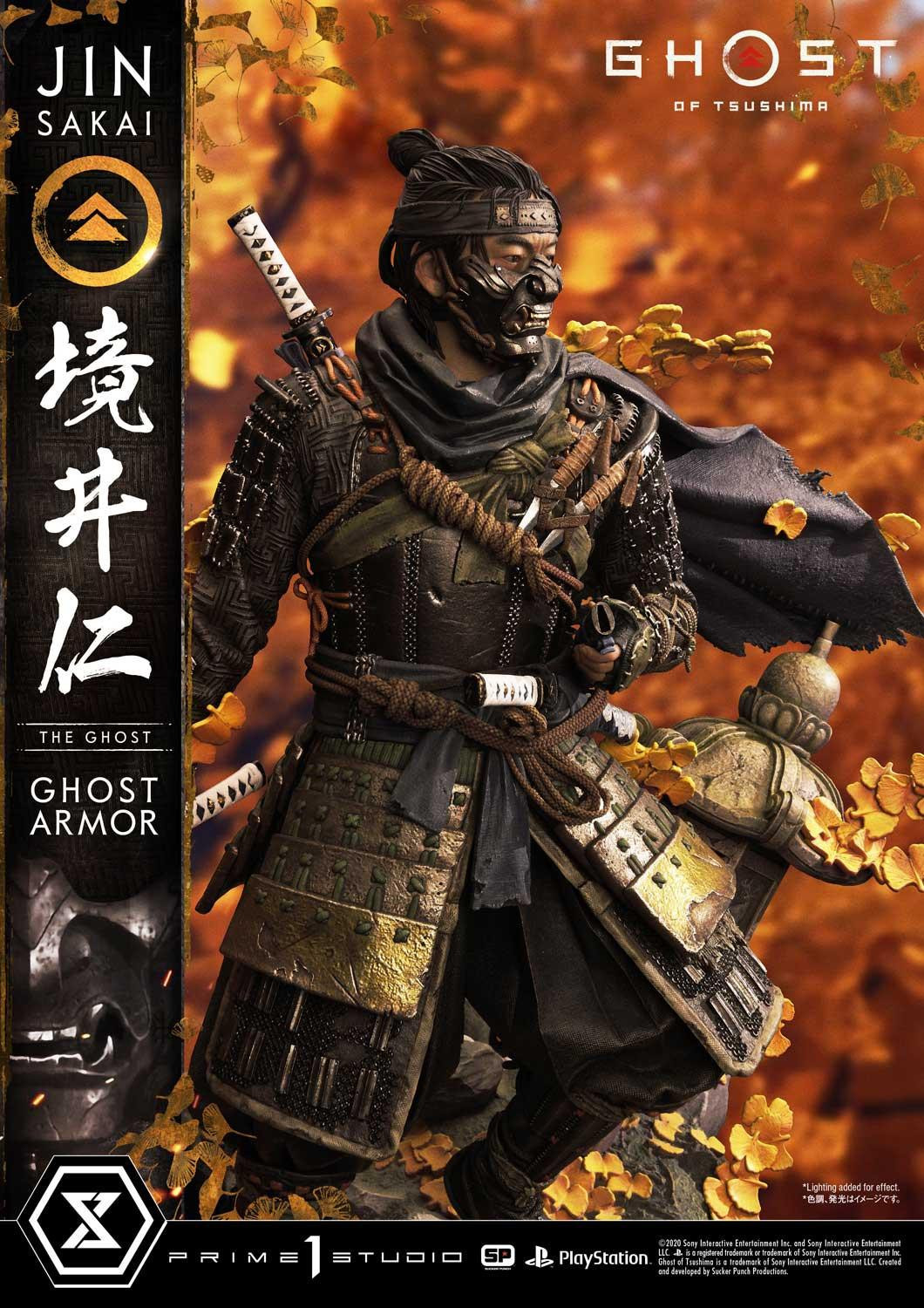 Ghost of Tsushima - Sakai Jin - Ultimate Premium Masterline  (UPMGHOT-01) - 1/4 - Ghost Armor (Prime 1 Studio) photo 53