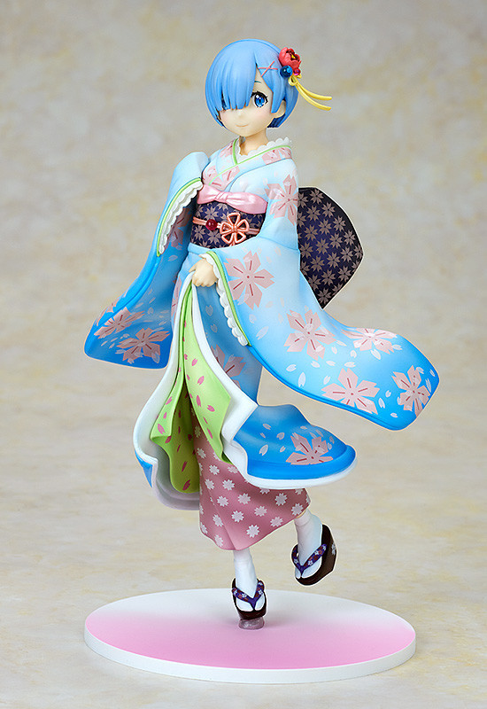 Re:Zero kara Hajimeru Isekai Seikatsu - Rem - KDcolle - 1/8 - Ukiyo-e Cherry Blossom Ver. (Good Smile Company, Kadokawa) photo 2