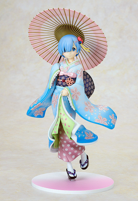 Re:Zero kara Hajimeru Isekai Seikatsu - Rem - KDcolle - 1/8 - Ukiyo-e Cherry Blossom Ver. (Good Smile Company, Kadokawa) photo 4