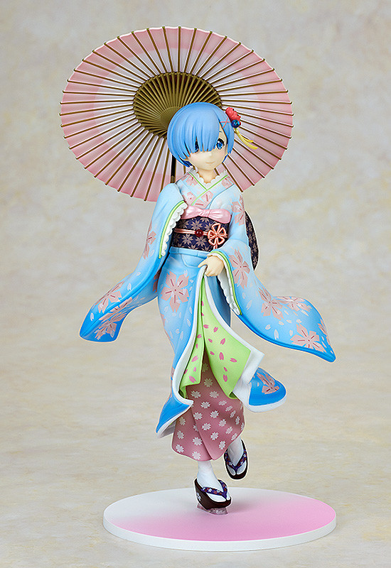 Re:Zero kara Hajimeru Isekai Seikatsu - Rem - KDcolle - 1/8 - Ukiyo-e Cherry Blossom Ver. (Good Smile Company, Kadokawa) photo 5