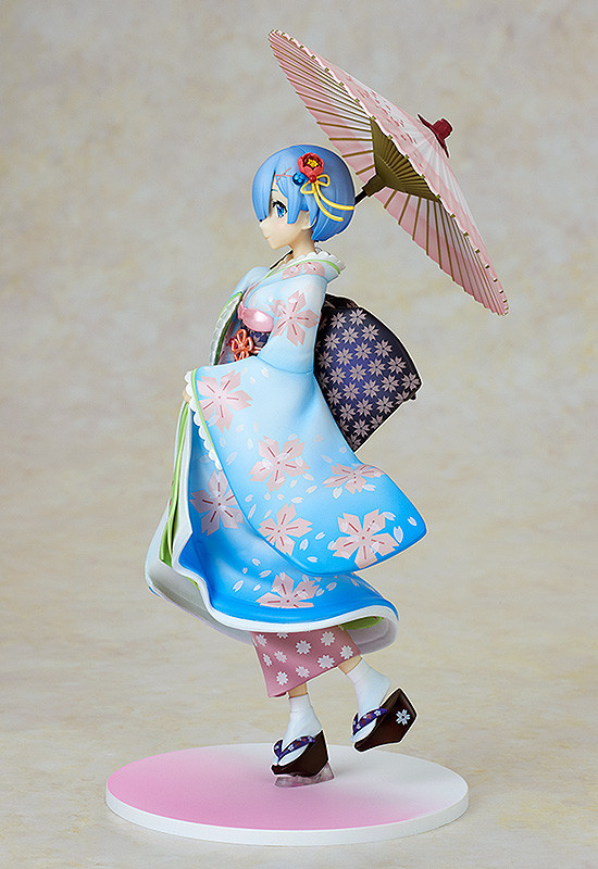 Re:Zero kara Hajimeru Isekai Seikatsu - Rem - KDcolle - 1/8 - Ukiyo-e Cherry Blossom Ver. (Good Smile Company, Kadokawa) photo 7