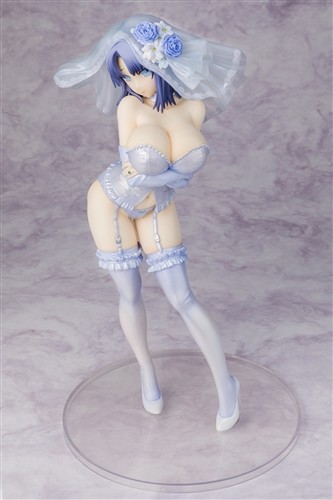 Senran Kagura: Shinovi Master - Tokyo Youma Hen - Yumi - KDcolle - 1/7 - Wedding Lingerie Ver., Clear Blue Ver. (Kadokawa) photo 3