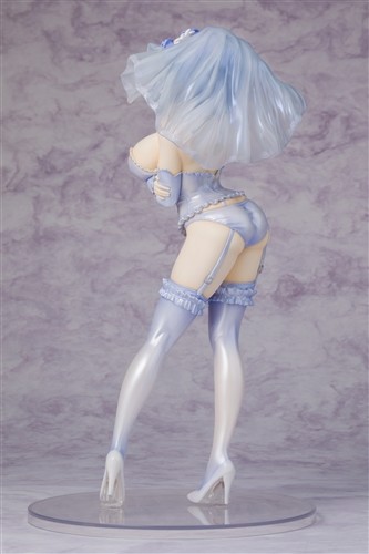 Senran Kagura: Shinovi Master - Tokyo Youma Hen - Yumi - KDcolle - 1/7 - Wedding Lingerie Ver., Clear Blue Ver. (Kadokawa) photo 4