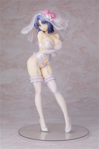 Senran Kagura: Shinovi Master - Tokyo Youma Hen - Yumi - KDcolle - 1/7 - Wedding Lingerie Ver., Clear Pink Ver. (Kadokawa) photo 4