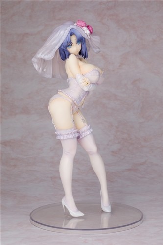 Senran Kagura: Shinovi Master - Tokyo Youma Hen - Yumi - KDcolle - 1/7 - Wedding Lingerie Ver., Clear Pink Ver. (Kadokawa) photo 5
