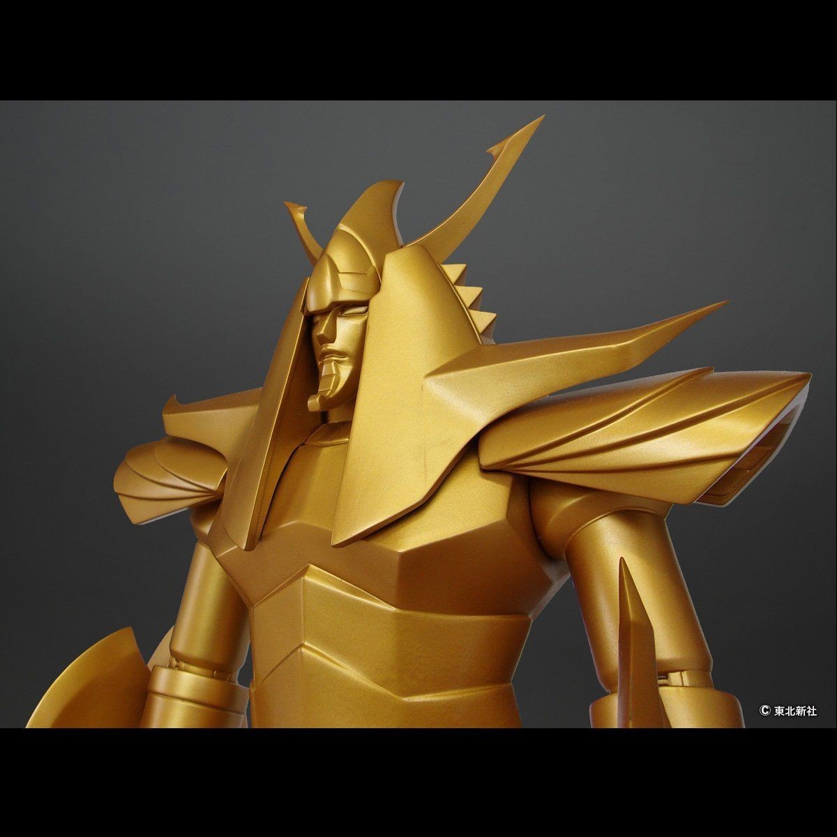 Yuusha Raideen - Raideen - Jumbo Soft Vinyl Figure - Gold Version (Plex) photo 6