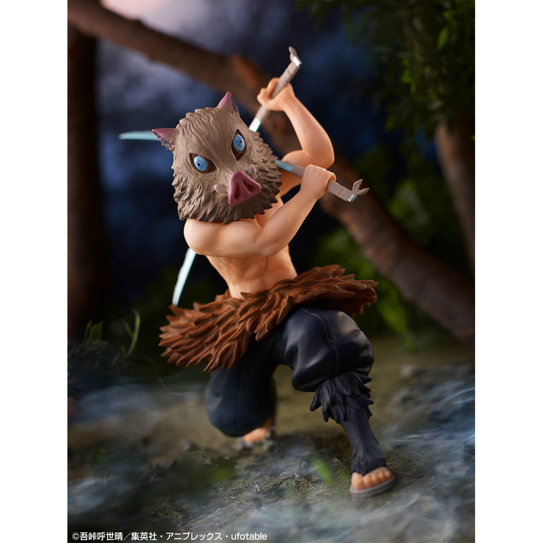 Gekijouban Kimetsu no Yaiba: Mugen Ressha-hen - Hashibira Inosuke - Ichiban Kuji - Ichiban Kuji Kimetsu no Yaiba ~Mugen Ressha-hen~  (D Prize) (Bandai Spirits) photo 5