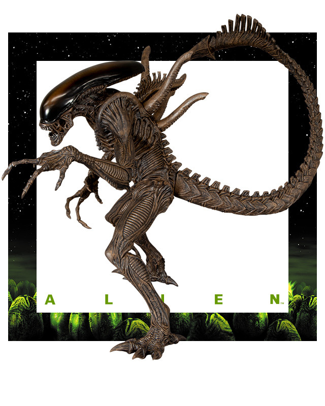 Alien: Resurrection - Alien Warrior - Super Special Series - Dark Brown ver. (FuRyu) photo 2