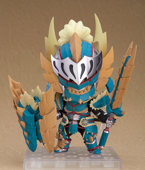 Monster Hunter World - Hunter - Nendoroid  (#1421-DX) - Male Zinogre Alpha Armor Ver., DX (Good Smile Company) photo 5