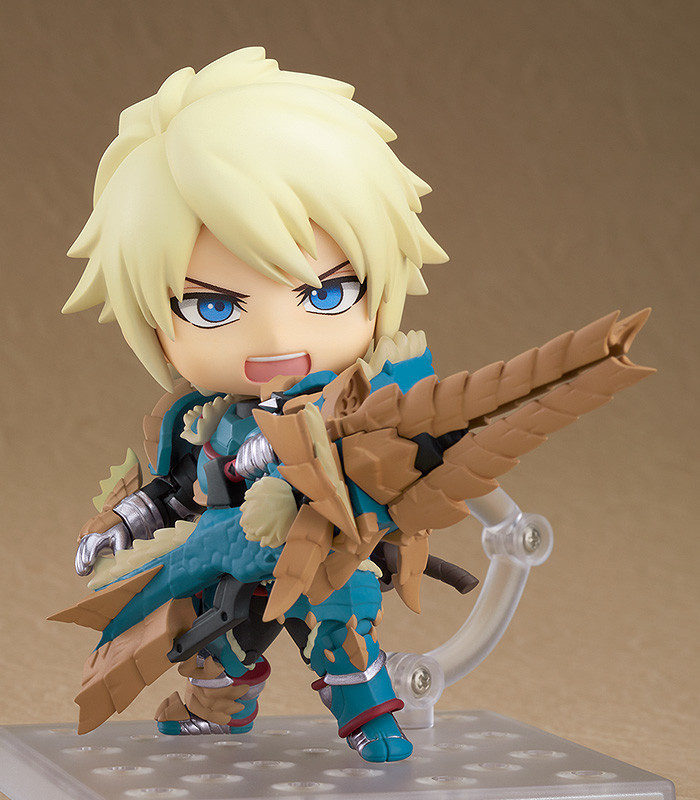 Monster Hunter World - Hunter - Nendoroid  (#1421-DX) - Male Zinogre Alpha Armor Ver., DX (Good Smile Company) photo 6