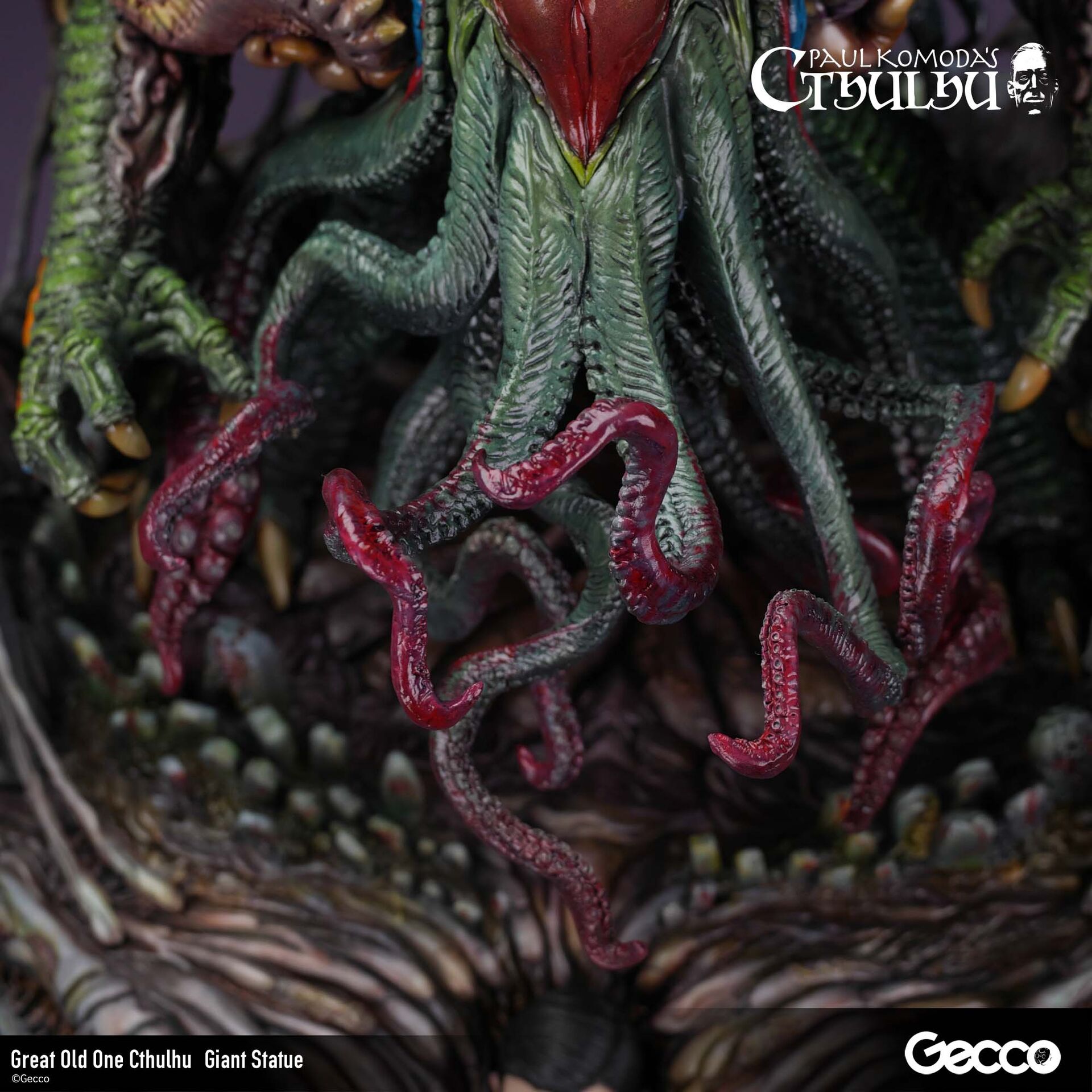 Cthulhu Mythos - Cthulhu - Howard Phillips Lovecraft - Giant Statue (Gecco) photo 3