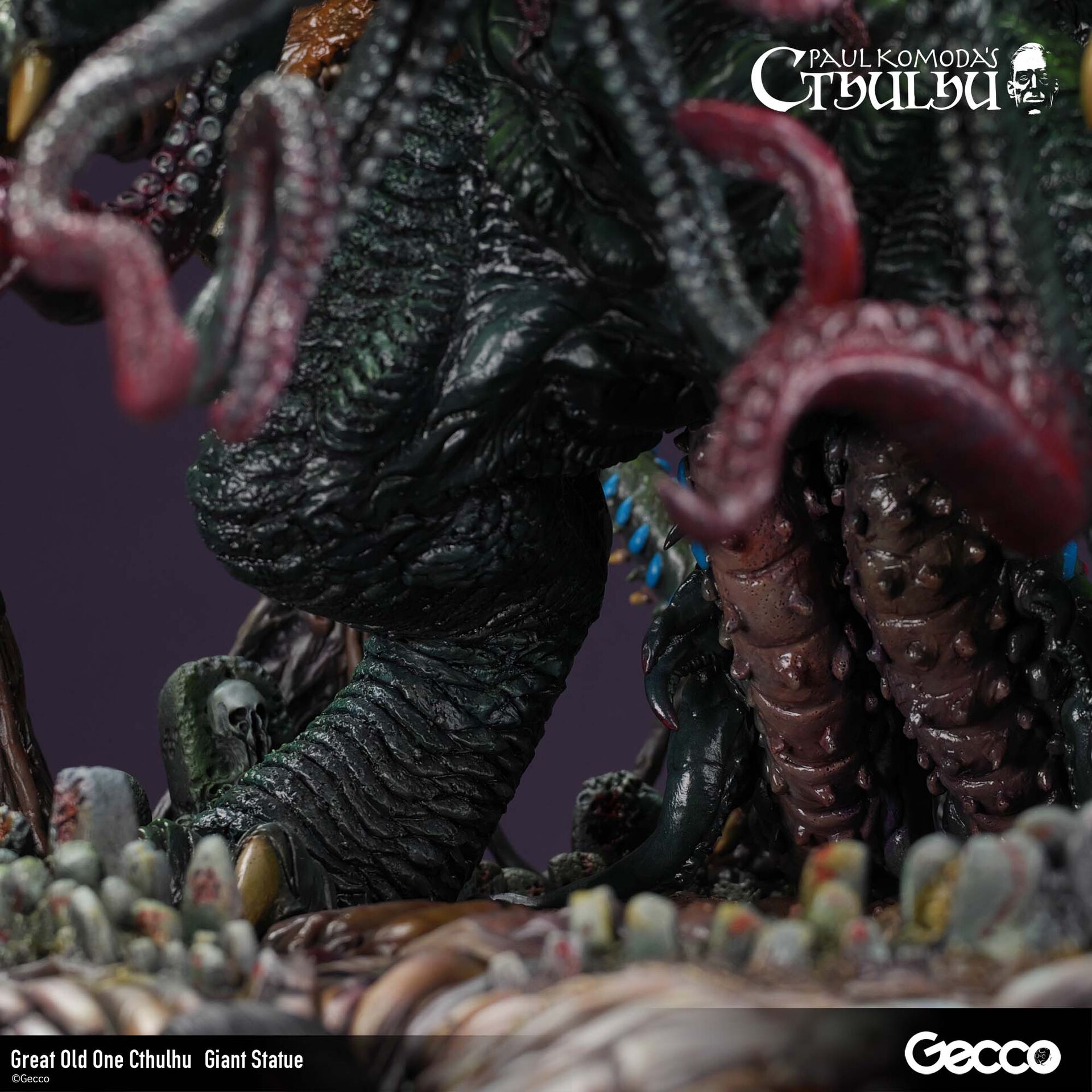 Cthulhu Mythos - Cthulhu - Howard Phillips Lovecraft - Giant Statue (Gecco) photo 4