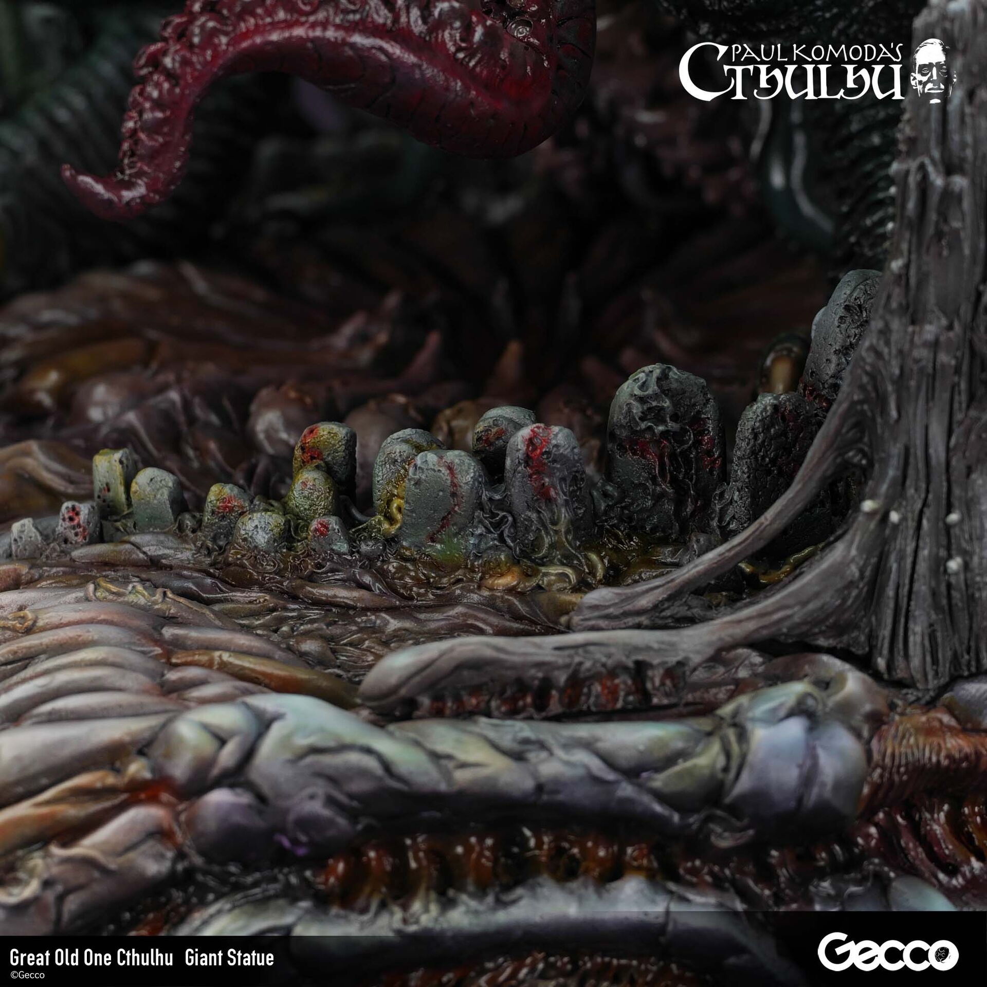 Cthulhu Mythos - Cthulhu - Howard Phillips Lovecraft - Giant Statue (Gecco) photo 6