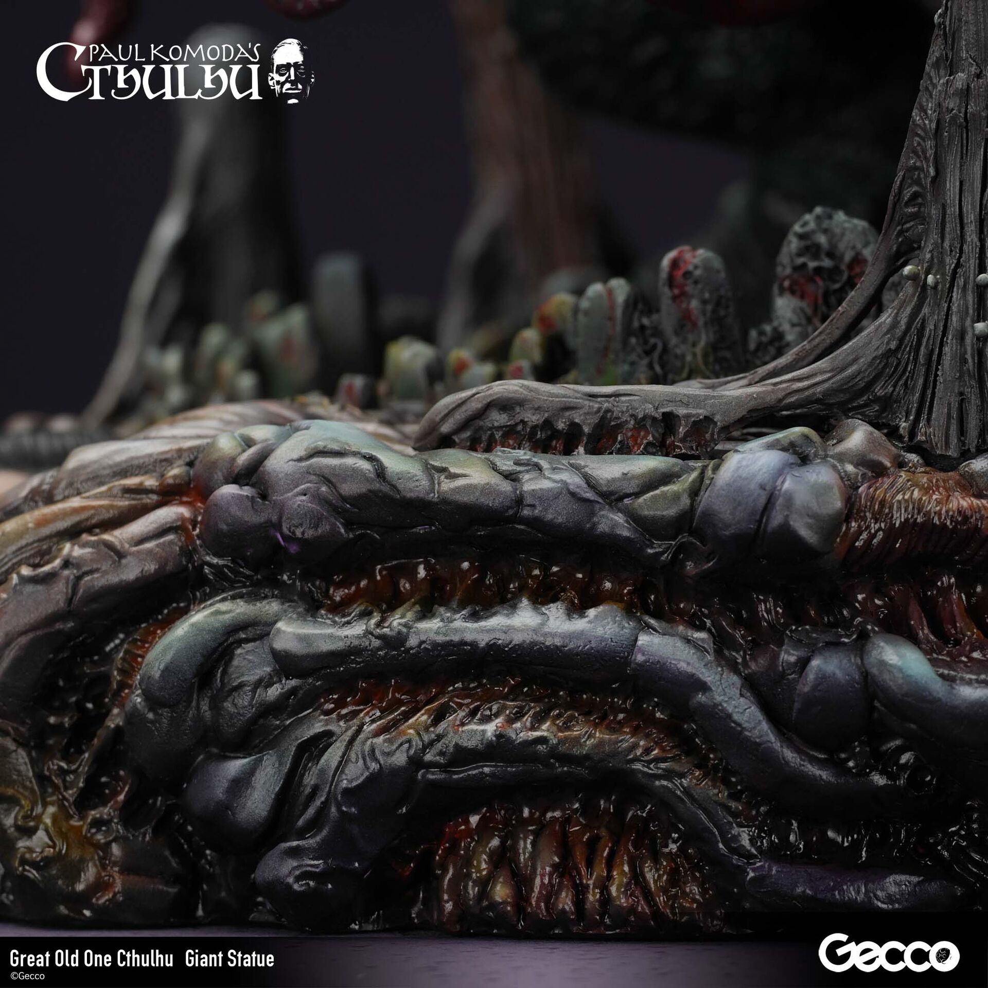 Cthulhu Mythos - Cthulhu - Howard Phillips Lovecraft - Giant Statue (Gecco) photo 7