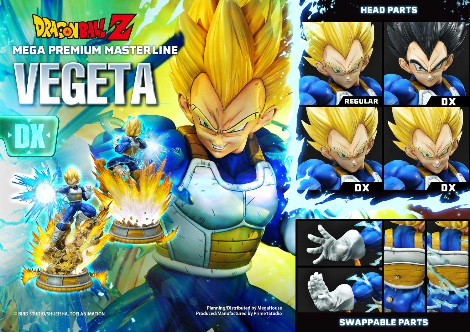 Dragon Ball Z - Vegeta - Vegeta SSJ - Mega Premium Masterline (MPMDBZ-02DXS) - 1/4 - DX Bonus Version (MegaHouse, Prime 1 Studio) photo 15